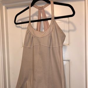 Lululemon pink workout top